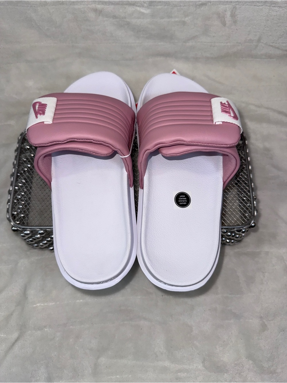 🌸💗 Nike Offcourt Slide Pink Youth 3.5Y/Women’s 5 DV1033-103 NWT🎀 - Picture 3 of 8